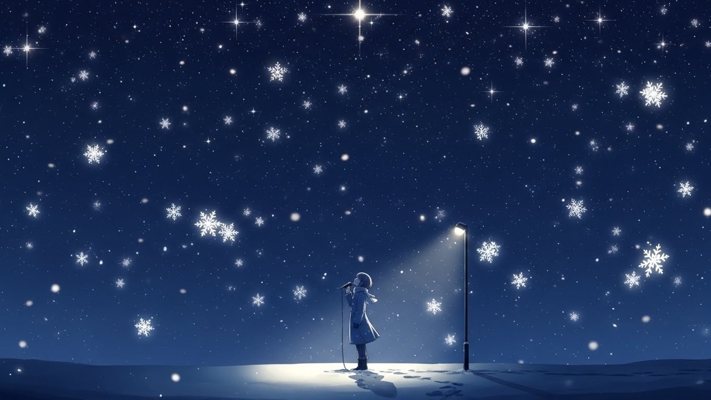 冬の夜に歌う人【DL販売曲 | りょうB / Suno AI】