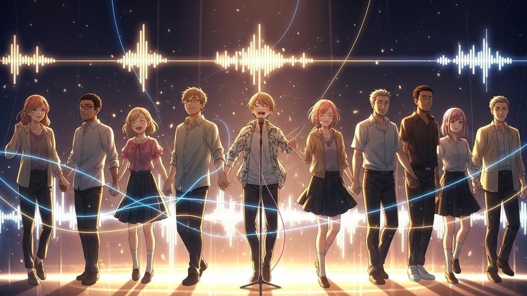 The sound of human【フリーBGM | りょうB / Suno AI】