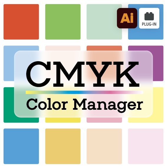 【現役デザイナー開発】Illustrator専用 CMYK色編集/管理ツール【CMYK Color Manager】（macOS専用）