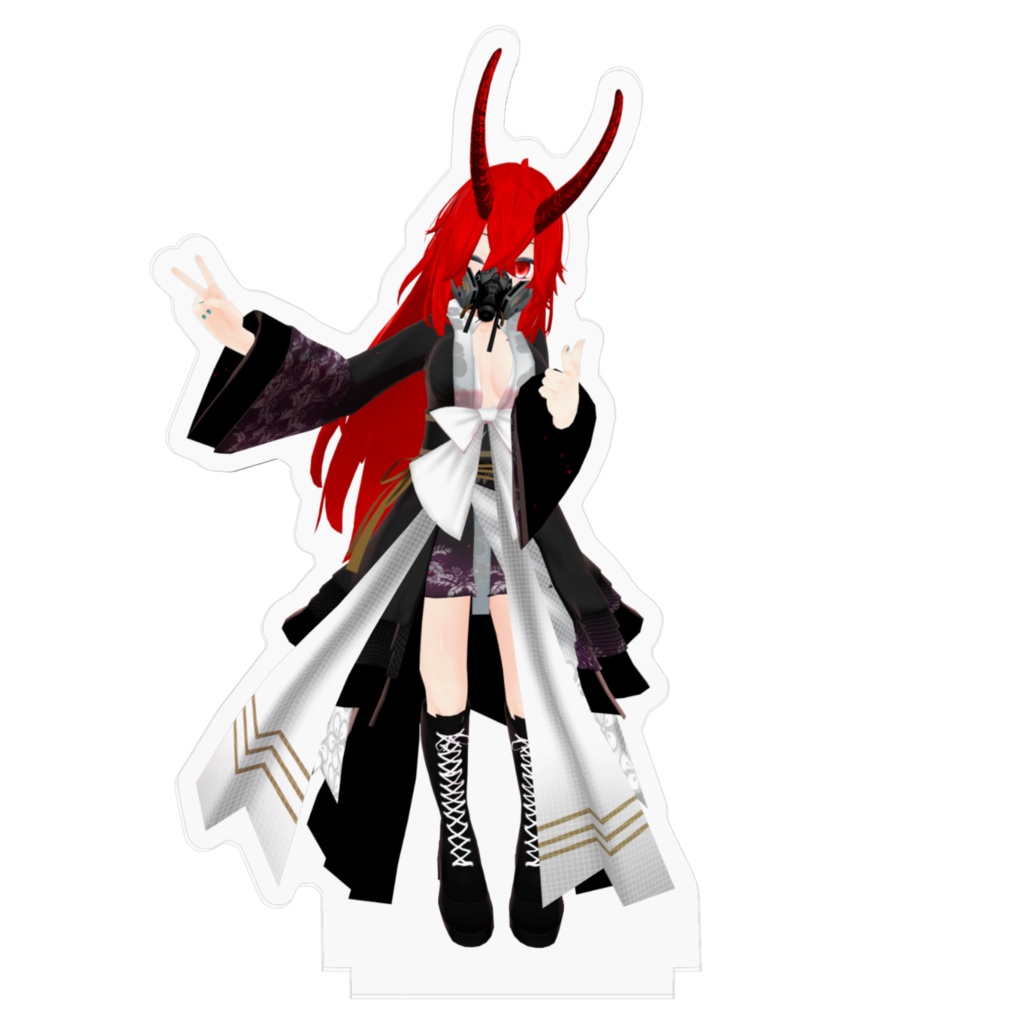 アクリルスタンド レイ ガスマスクver1