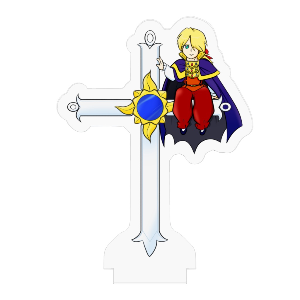 天外魔境アクリルフィギュア 世阿弥と太陽十字剣