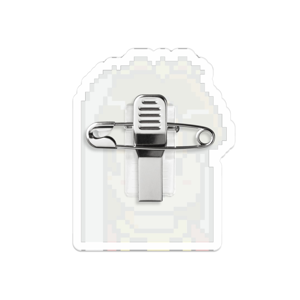 天外魔境アクリルバッジ ドット絹