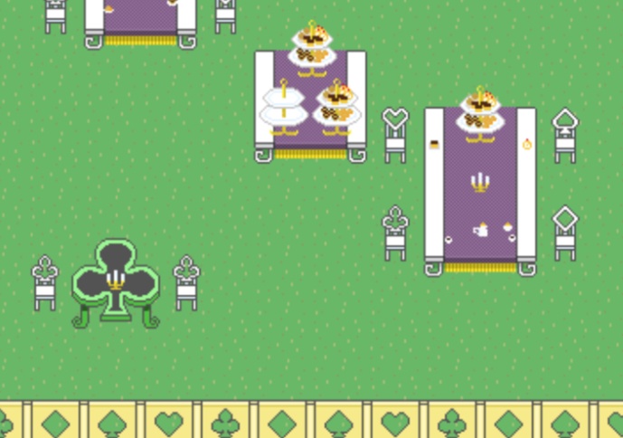 ピクトスクエア向け店舗・ホールデザインセット(トランプガーデン)