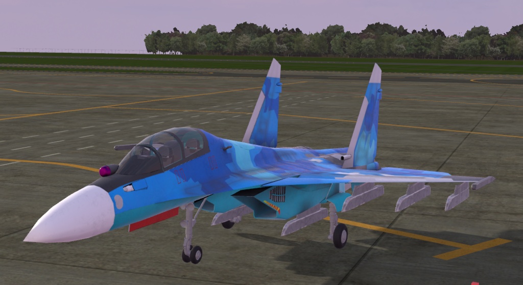 ワールドに置くだけですぐ飛ばせる!Su-30SMリメイク版