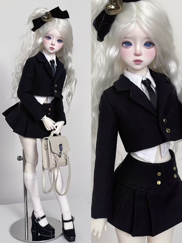 MSD SDM 韓国風 ブレザー制服 5点セット 『放課後、車回して。』（1/4ドール)