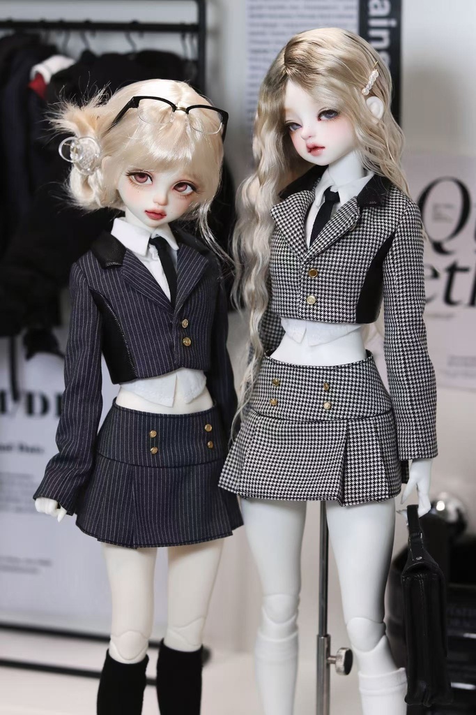 MSD SDM 韓国風 ブレザー制服 5点セット 『放課後、車回して。』(1/4ドール)