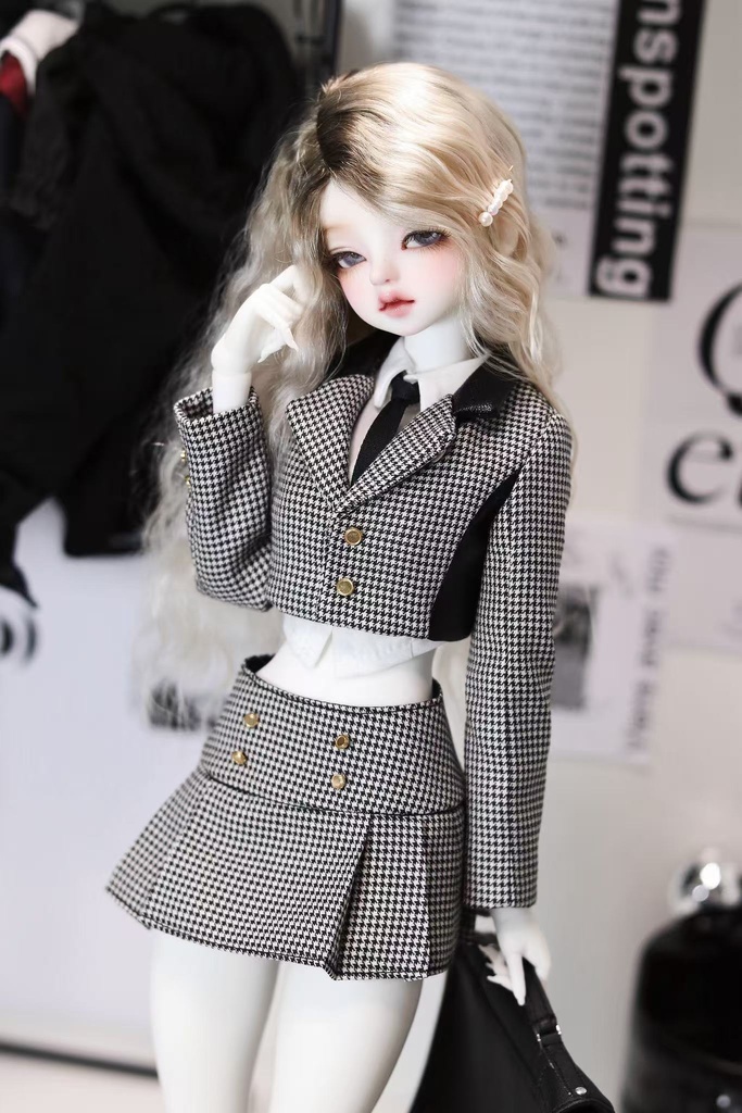 MSD SDM 韓国風 ブレザー制服 5点セット 『放課後、車回して。』(1/4ドール)