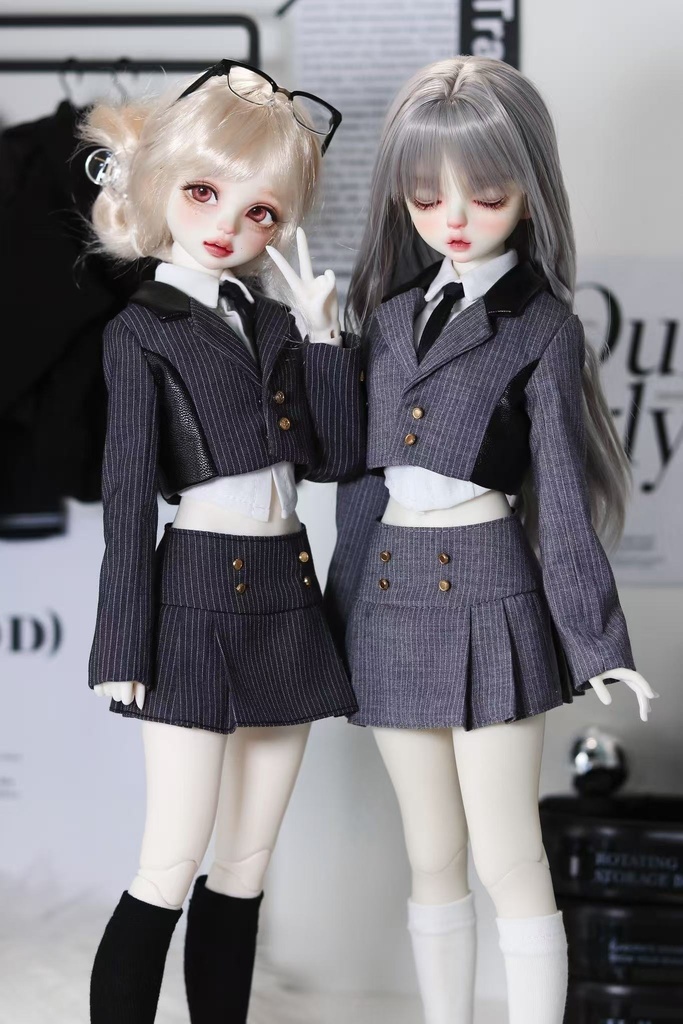 MSD SDM 韓国風 ブレザー制服 5点セット 『放課後、車回して。』(1/4ドール)