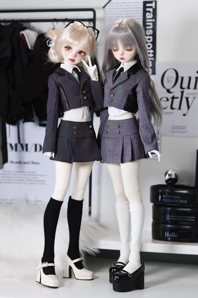 MSD SDM 韓国風 ブレザー制服 5点セット 『放課後、車回して。』(1/4ドール)