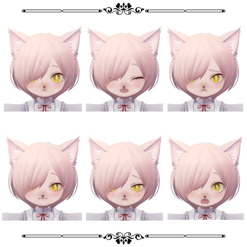 【VRChat向け3Dモデル】Lily -リリー-【VRM】