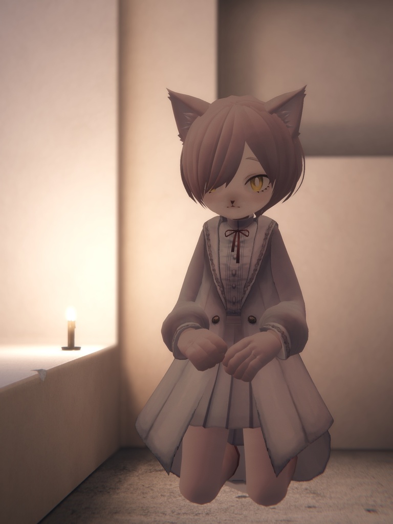 【VRChat向け3Dモデル】Lily -リリー-【VRM】