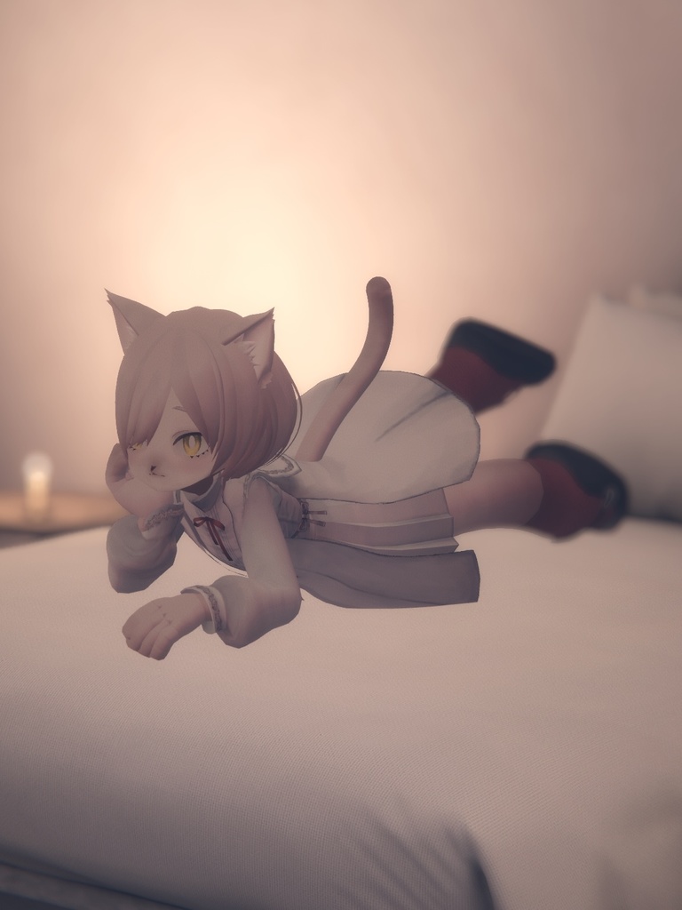 【VRChat向け3Dモデル】Lily -リリー-【VRM】