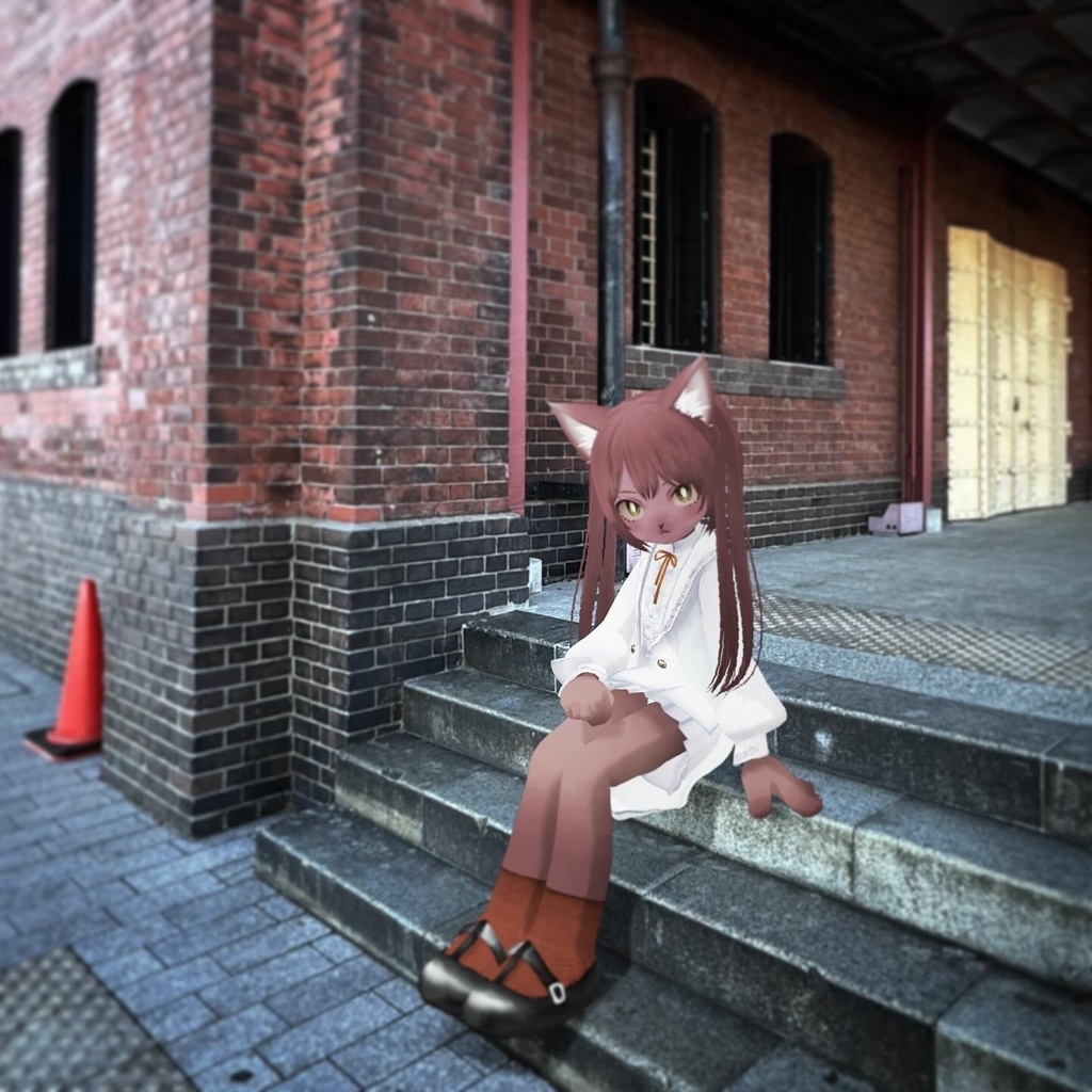 【VRChat向け3Dモデル】Dahlia -ダリア-【VRM】