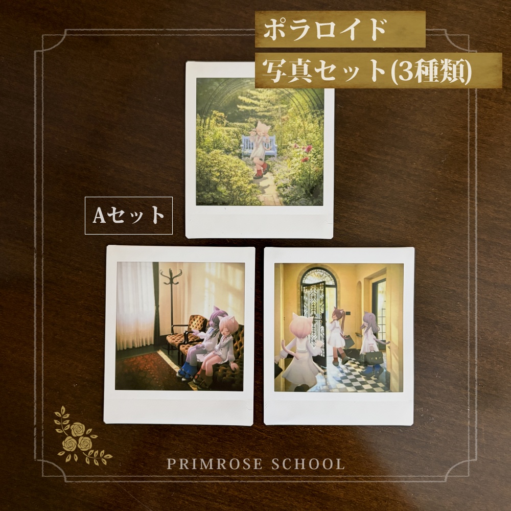 ポラロイド写真セット(3種類)