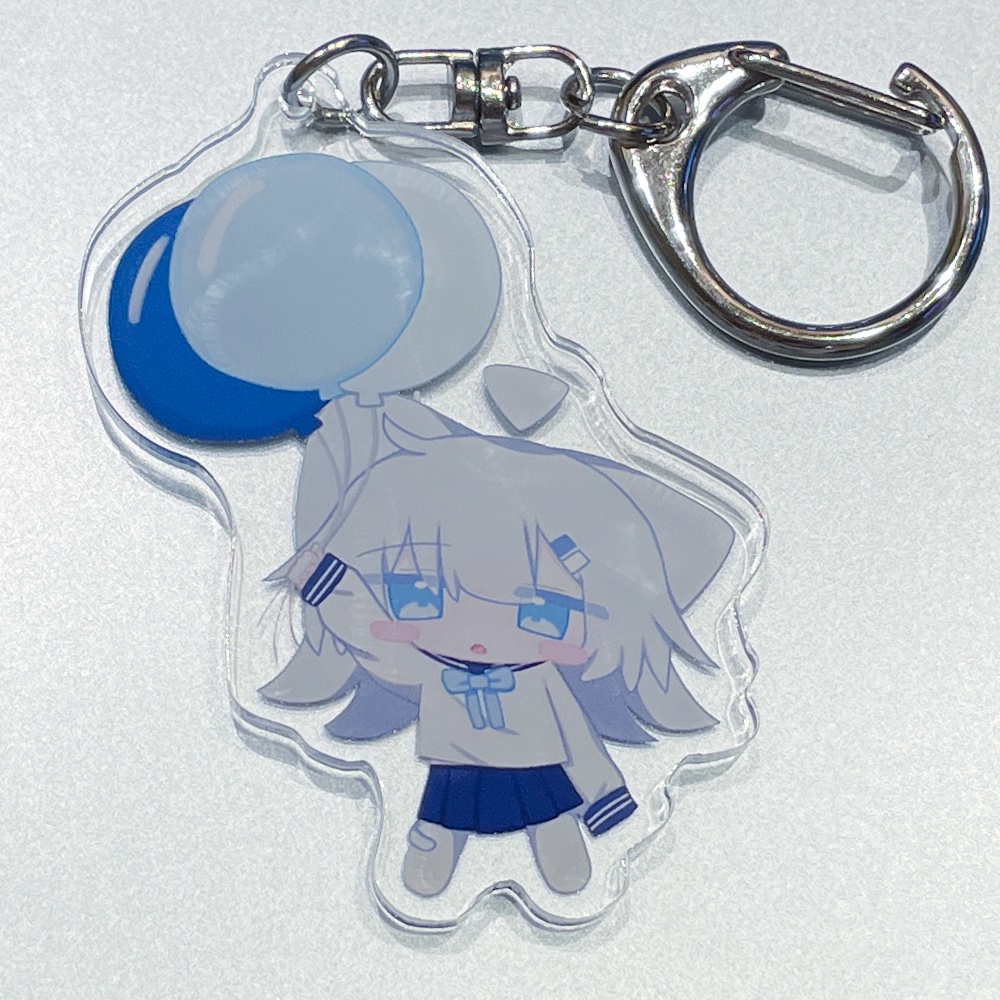 ふうせんアクキー