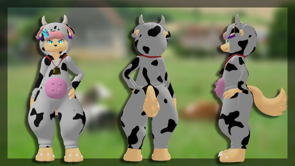 Cow costume for Kepler and regulus v1.2