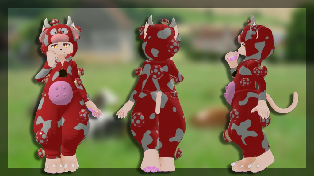 Cow costume for Kepler and regulus v1.2