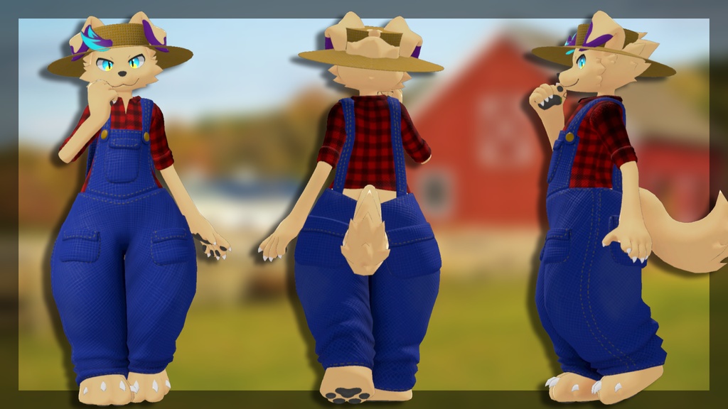 Farm Outfit for Regulusレグルス2.0,Keplerケプラー2.0,Eboshiエボシ,Yoiヨイ