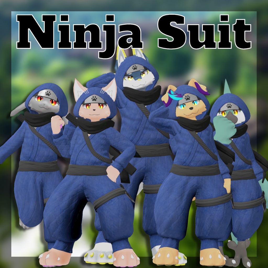 Ninja Suit For Regulusレグルス2.0,Keplerケプラー2.0,Eboshiエボシ,Yoiヨイ,Uhuruウフル