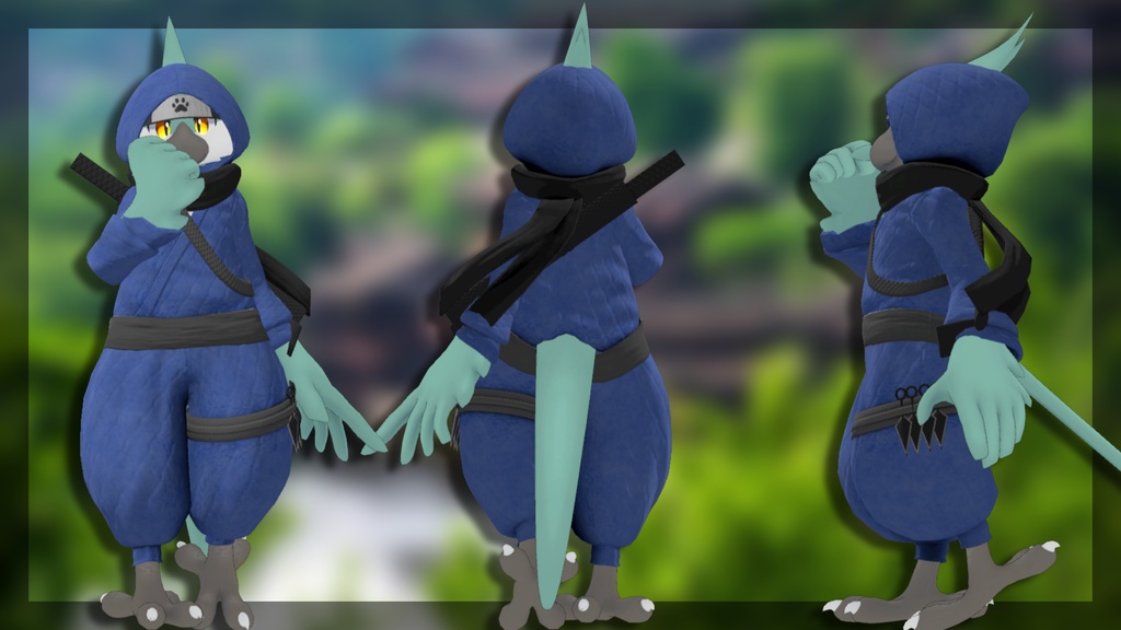 Ninja Suit For Regulusレグルス2.0,Keplerケプラー2.0,Eboshiエボシ,Yoiヨイ,Uhuruウフル