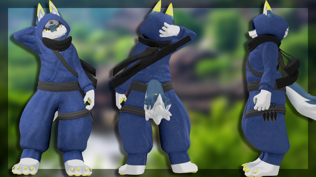 Ninja Suit For Regulusレグルス2.0,Keplerケプラー2.0,Eboshiエボシ,Yoiヨイ,Uhuruウフル