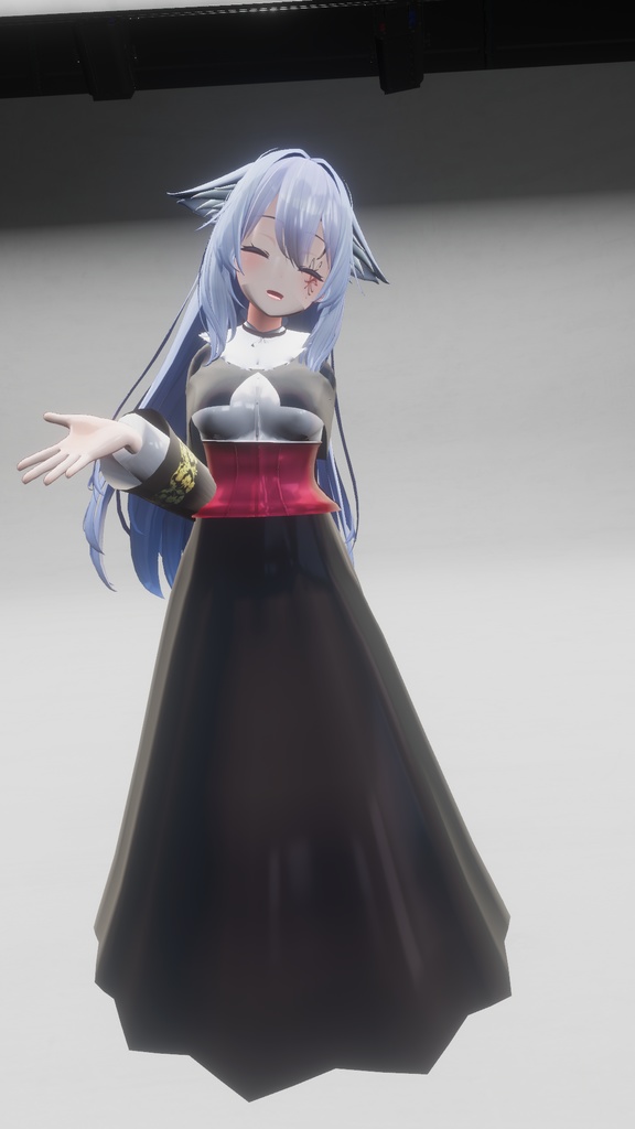 桔梗ちゃん対応ロングドレス