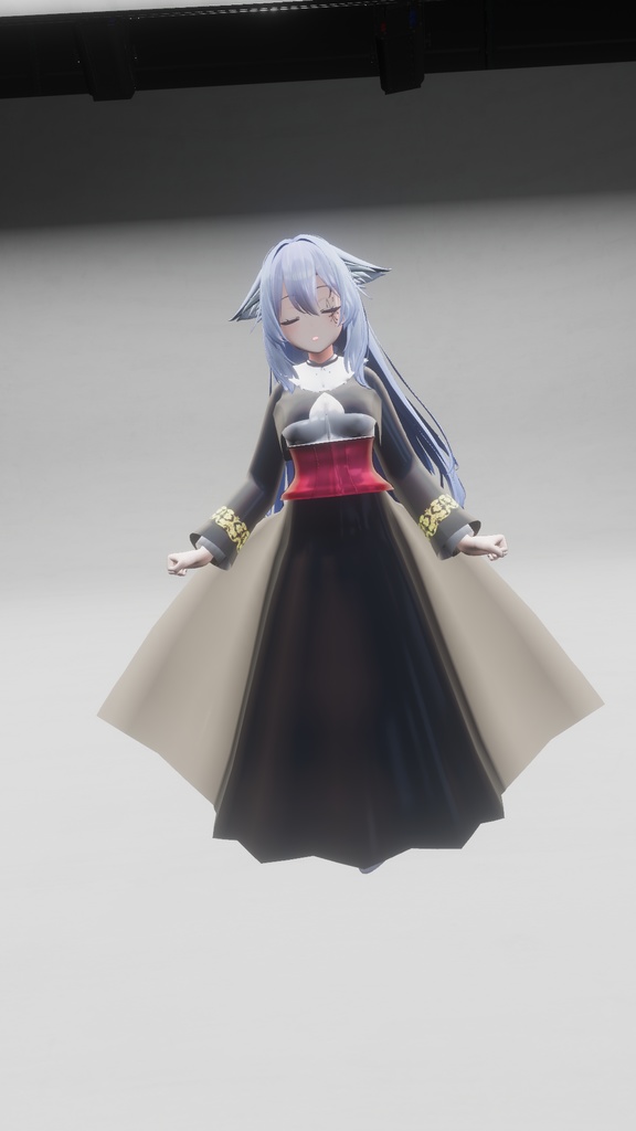 桔梗ちゃん対応ロングドレス