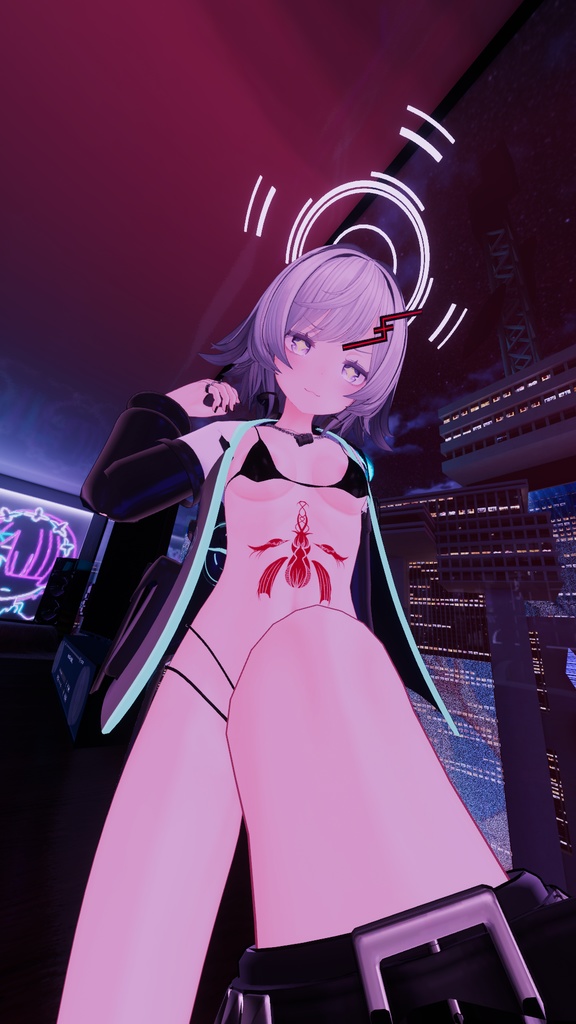 むろむちゃん専用 サイバー風ジャケット