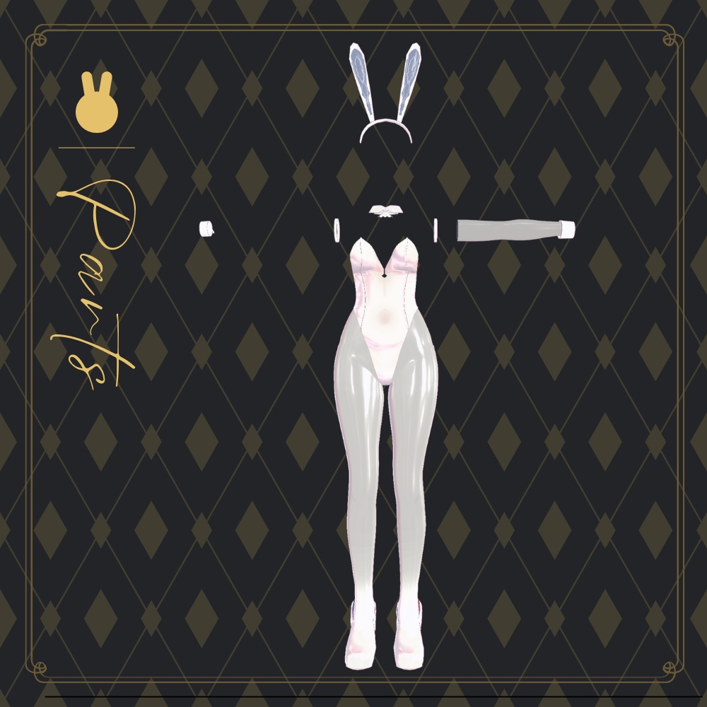 森羅ちゃん専用 ホワイトバニー