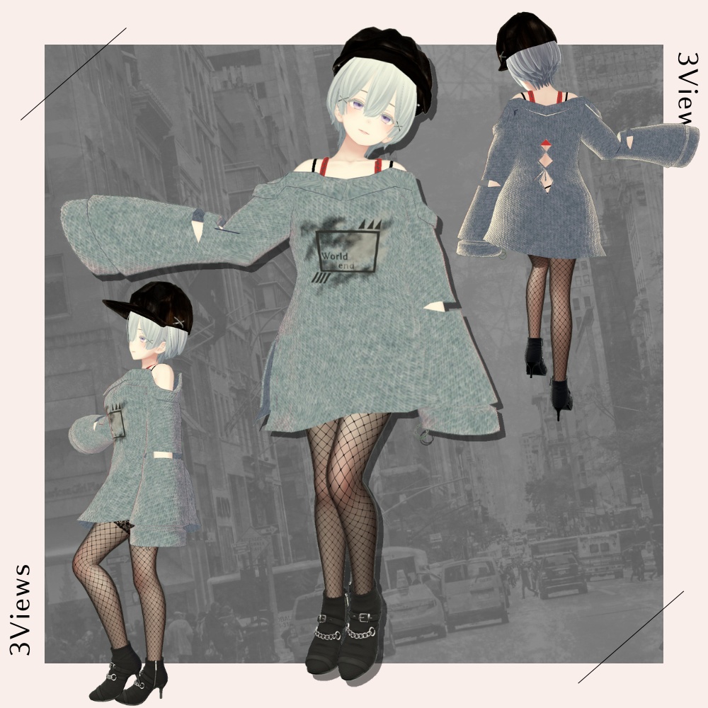 森羅ちゃん専用原宿コーデ