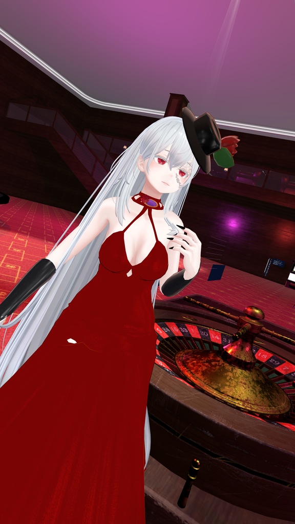 森羅ちゃん専用イブニングドレス 『Rose of Queen』