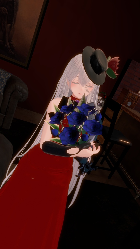 森羅ちゃん専用イブニングドレス 『Rose of Queen』