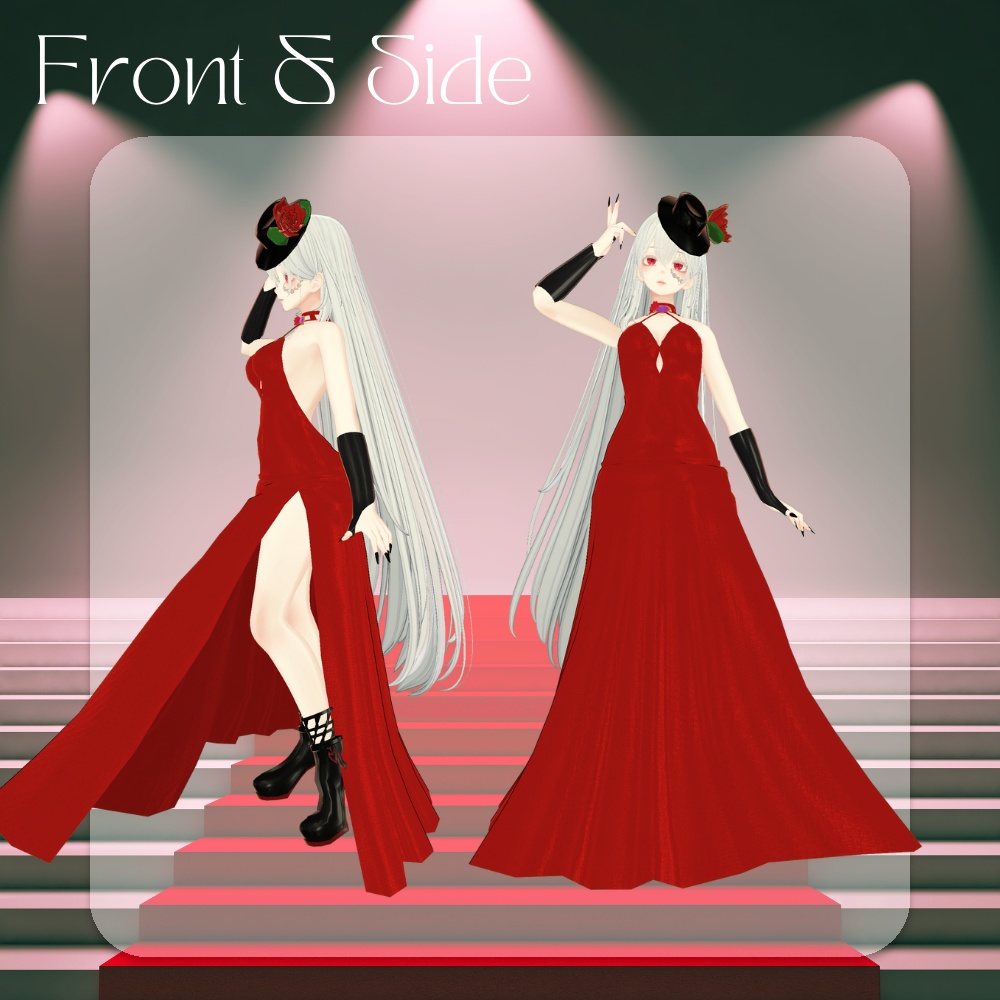 森羅ちゃん専用イブニングドレス 『Rose of Queen』