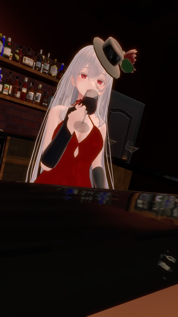 森羅ちゃん専用イブニングドレス 『Rose of Queen』