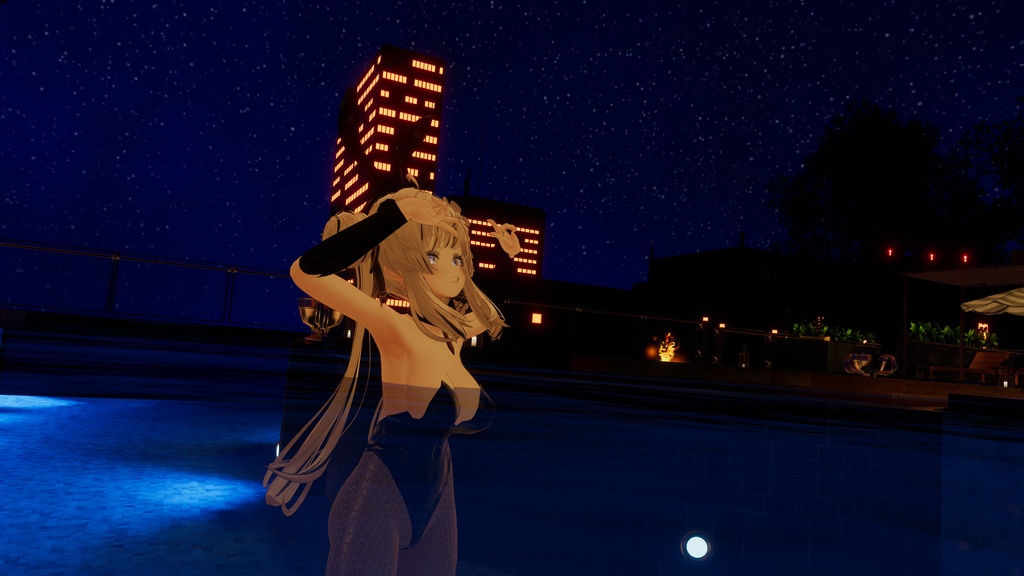 マヌカちゃん専用『Black rose bunny』