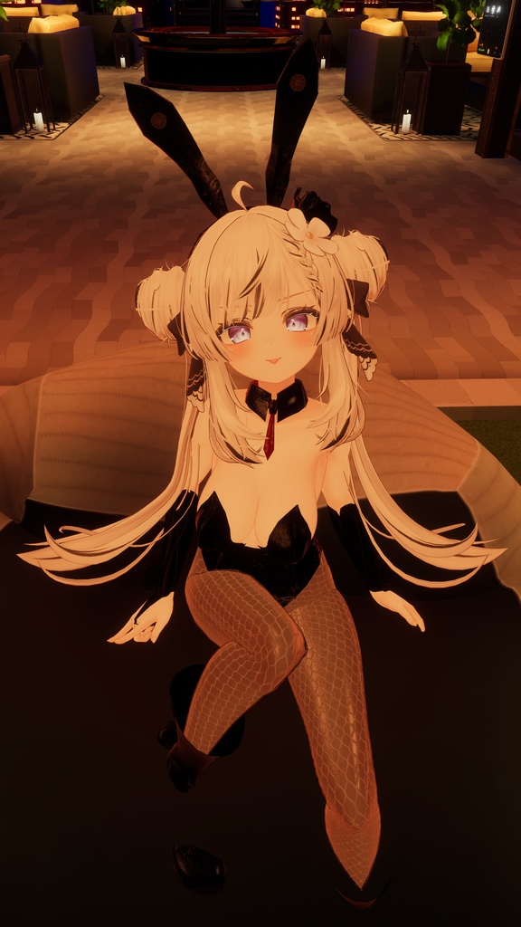 マヌカちゃん専用『Black rose bunny』