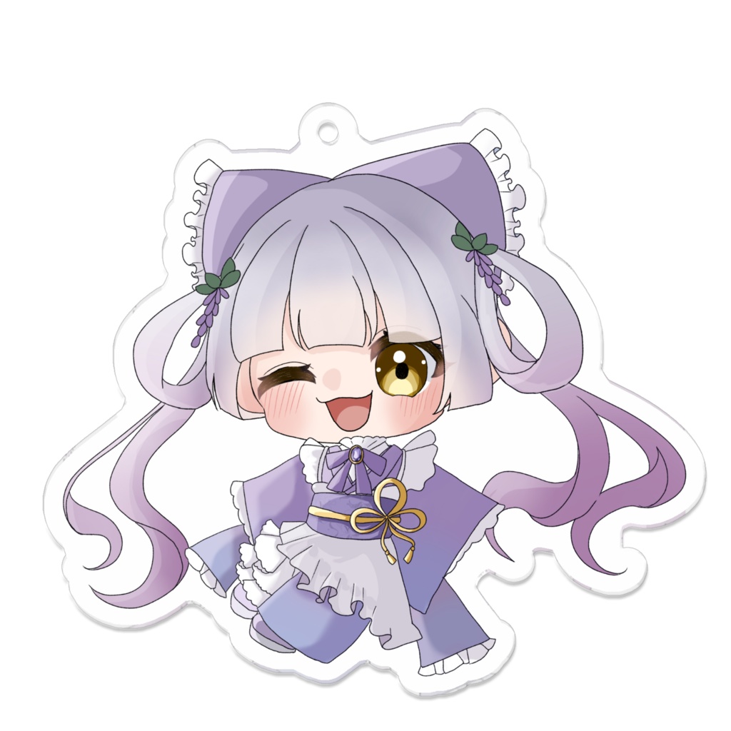 射水ちま 和服衣装 アクリルキーホルダー