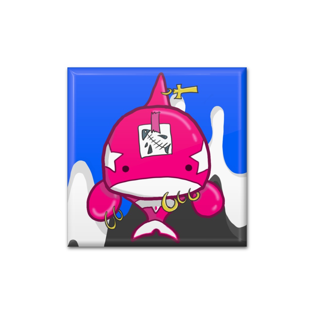 缶バッジ【アイコン絵】