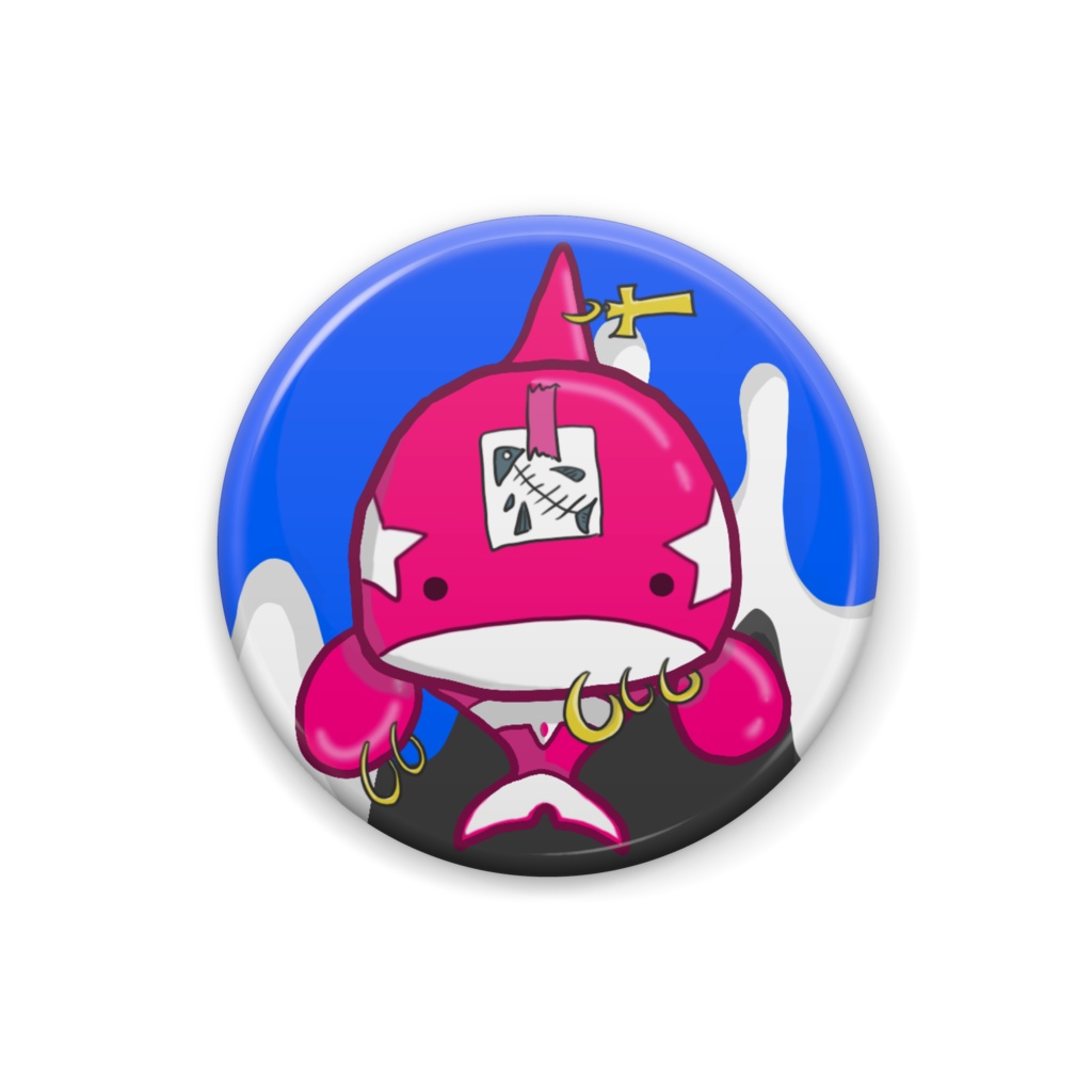 缶バッジ【アイコン絵】