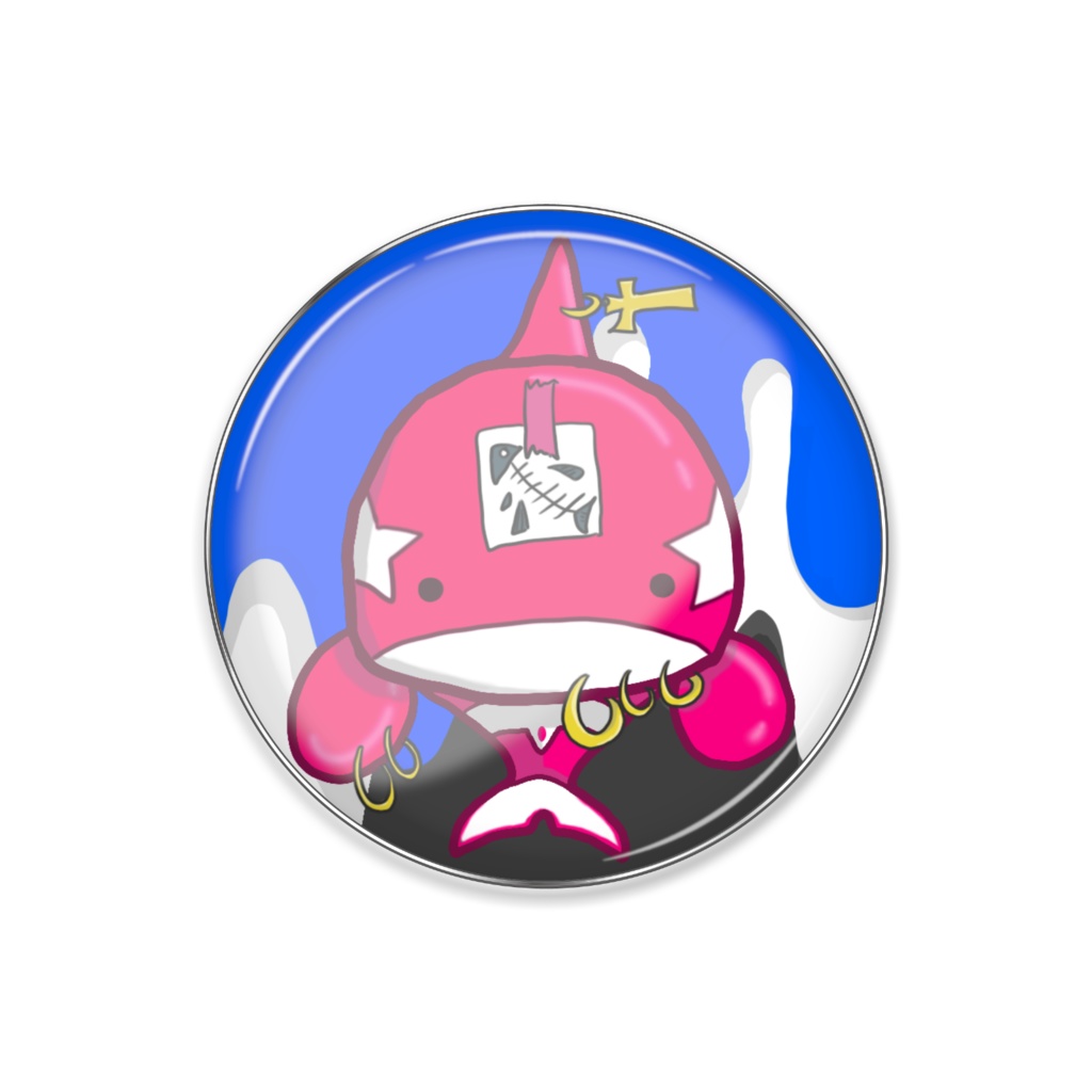 ピンバッジ【アイコン絵】