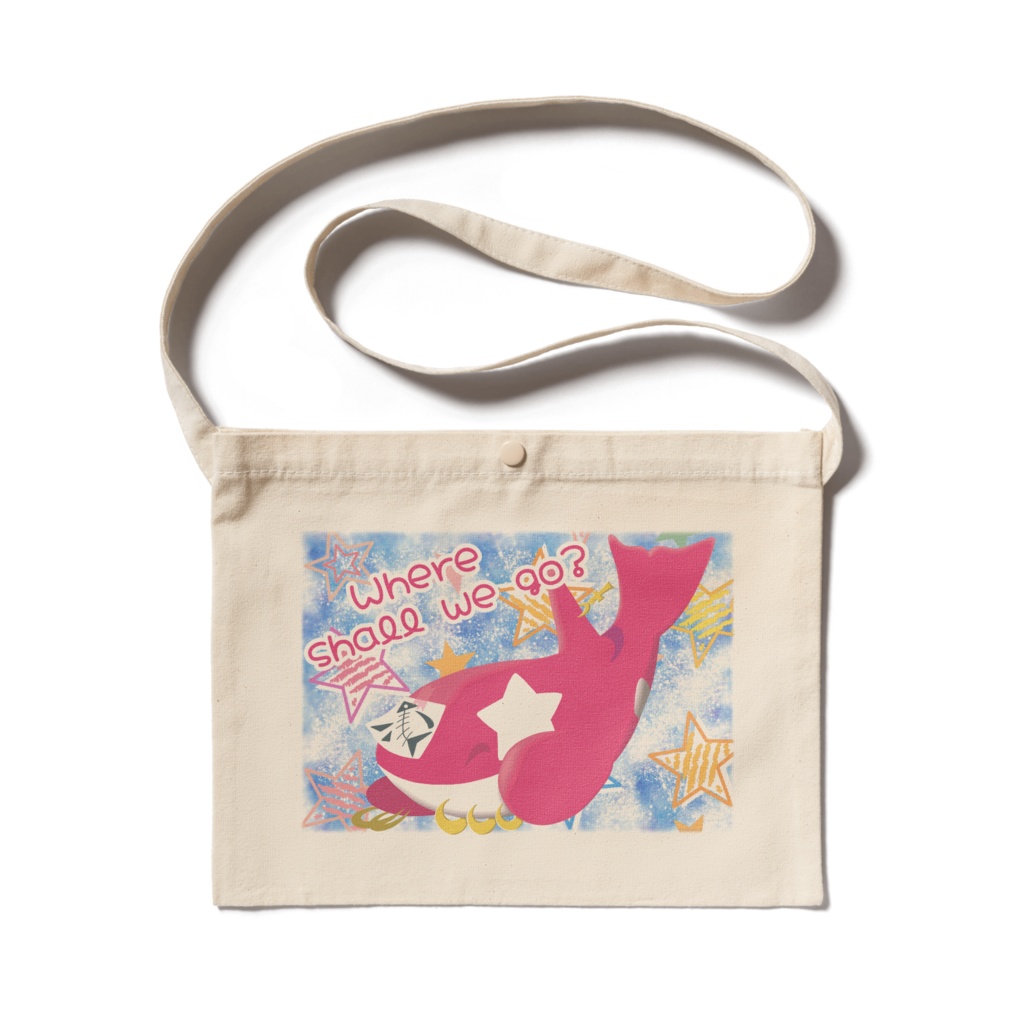 サコッシュ【Where shall we go?】