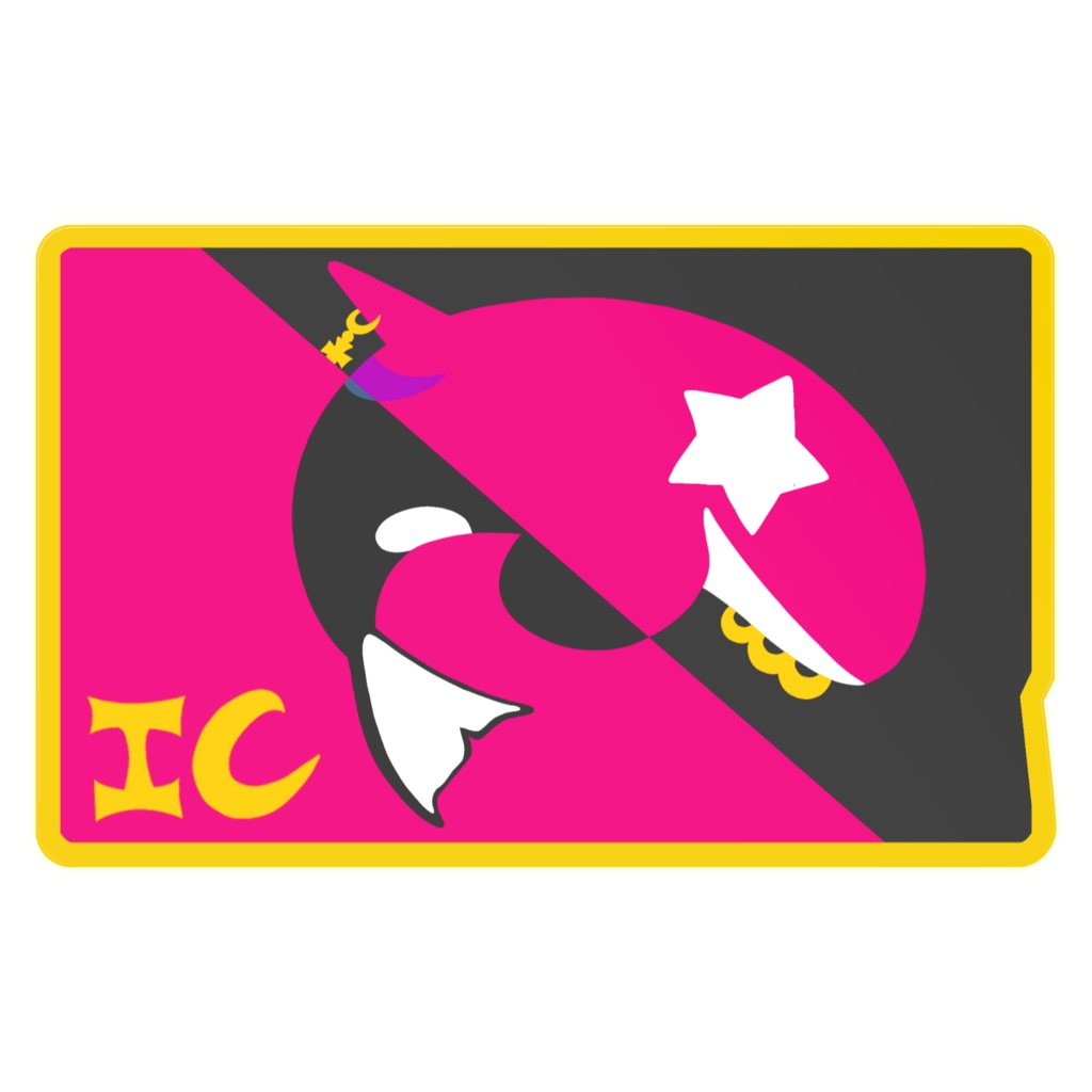 ICステッカー【レボリューション☆ピンク】