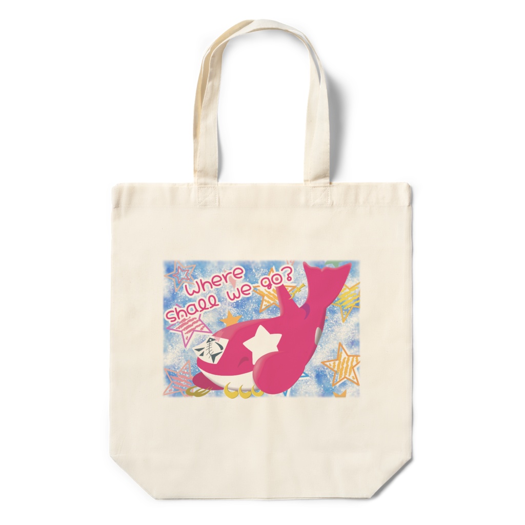 エコバッグ【Where shall we go?】