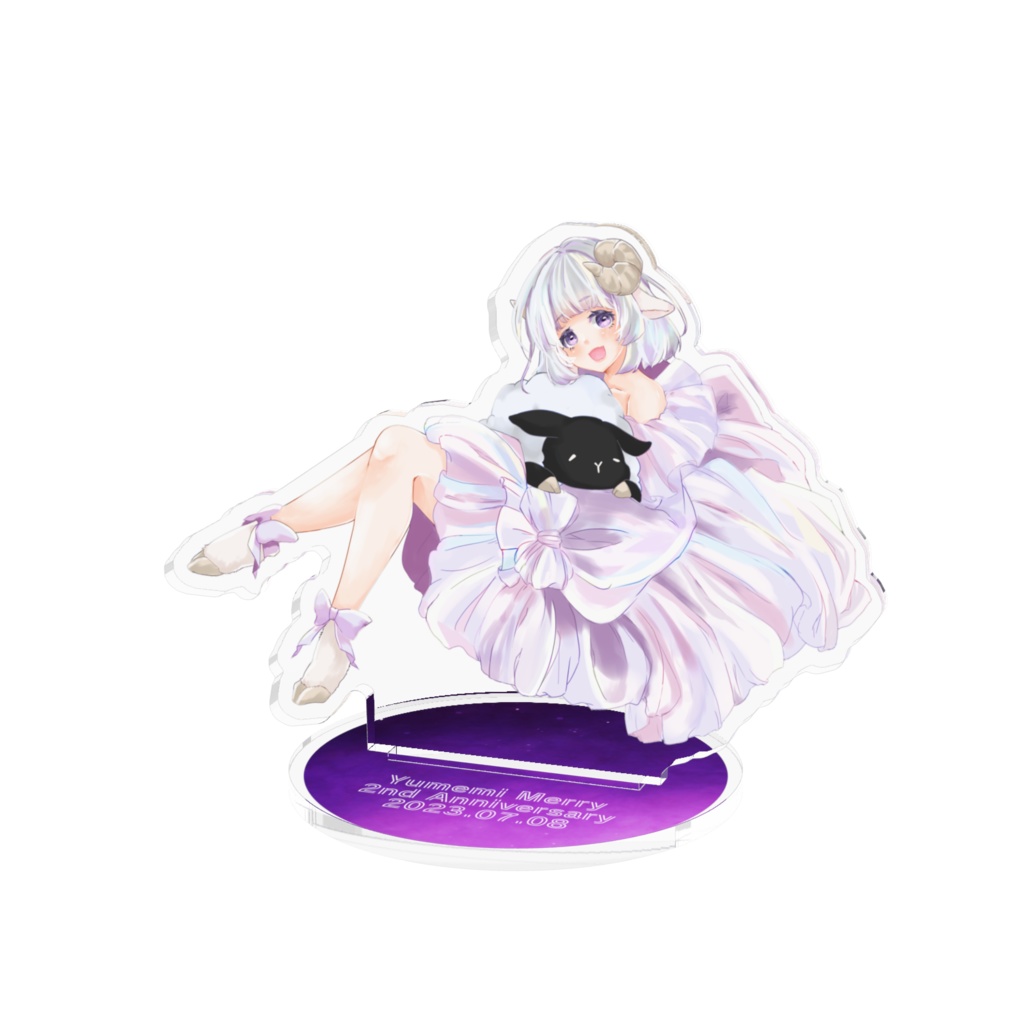 夢眠めりぃ 2周年&誕生日記念 アクスタ