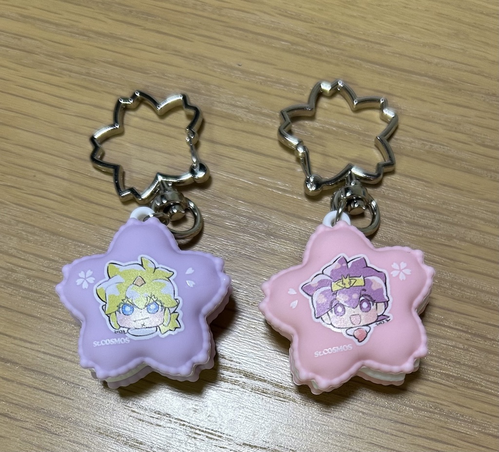 【4/25迄】[残少]「ワタル」さくらマカロンキーホルダー