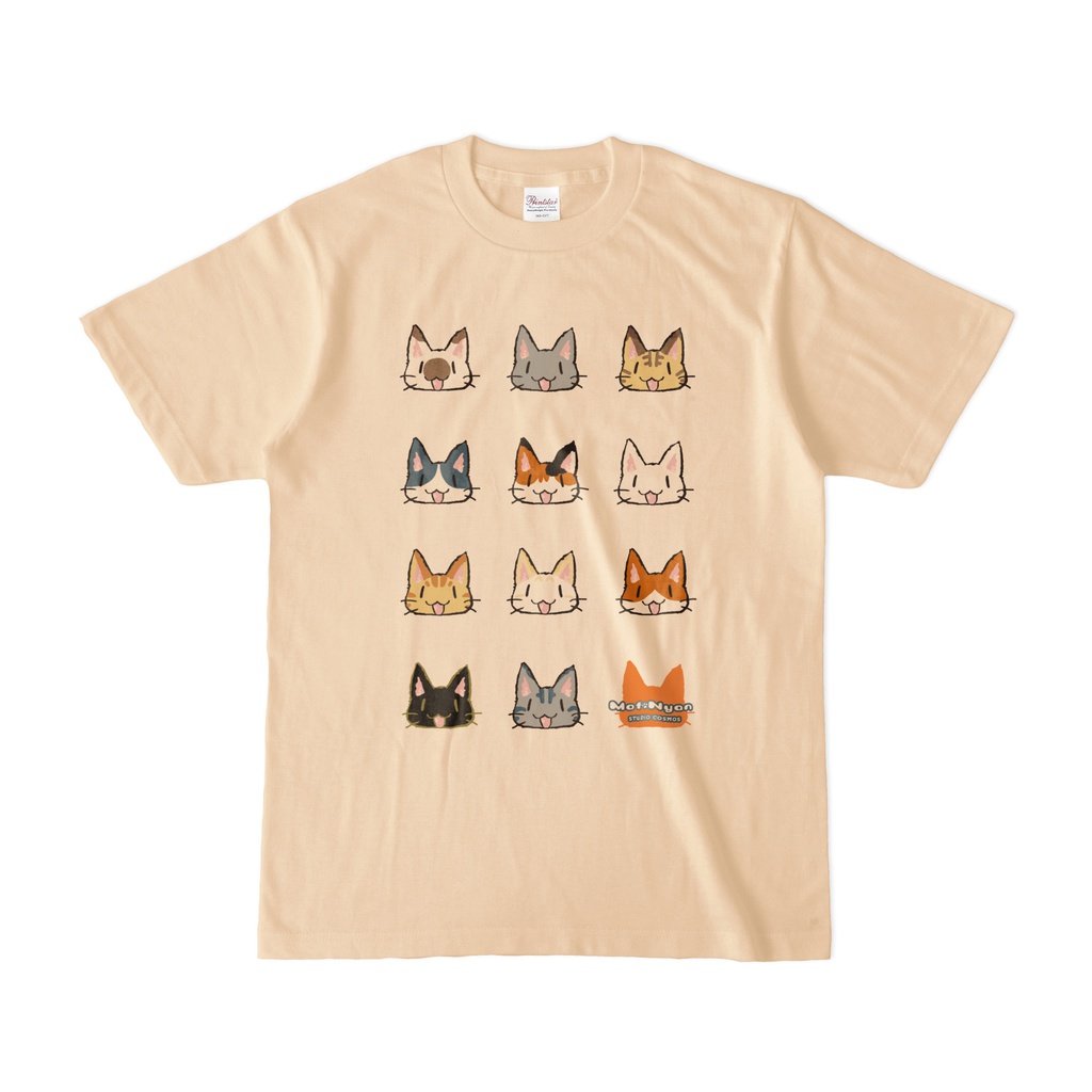 モフニャンTシャツ(淡)