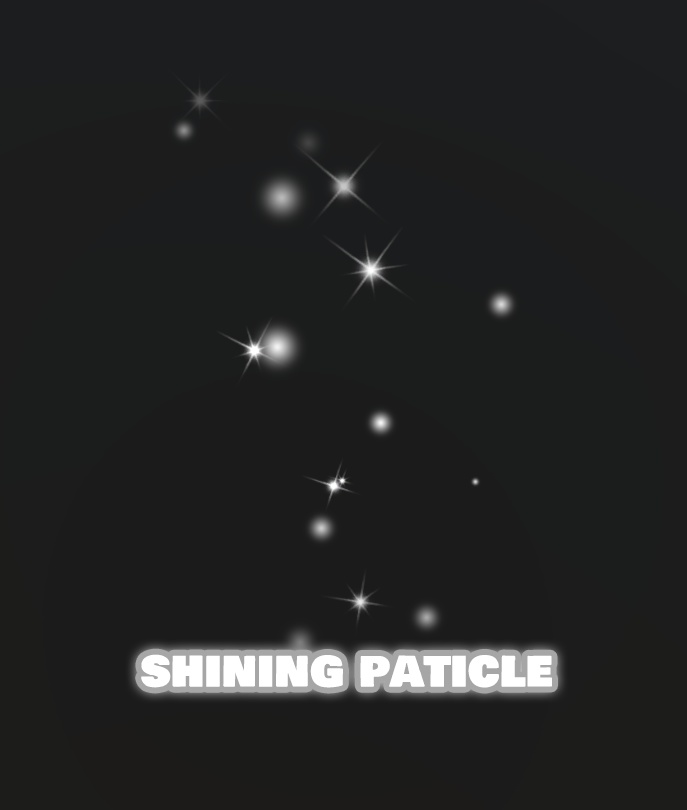 Shining particle