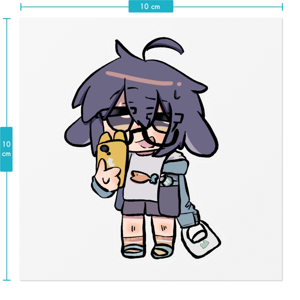 ステッカー(うささき)