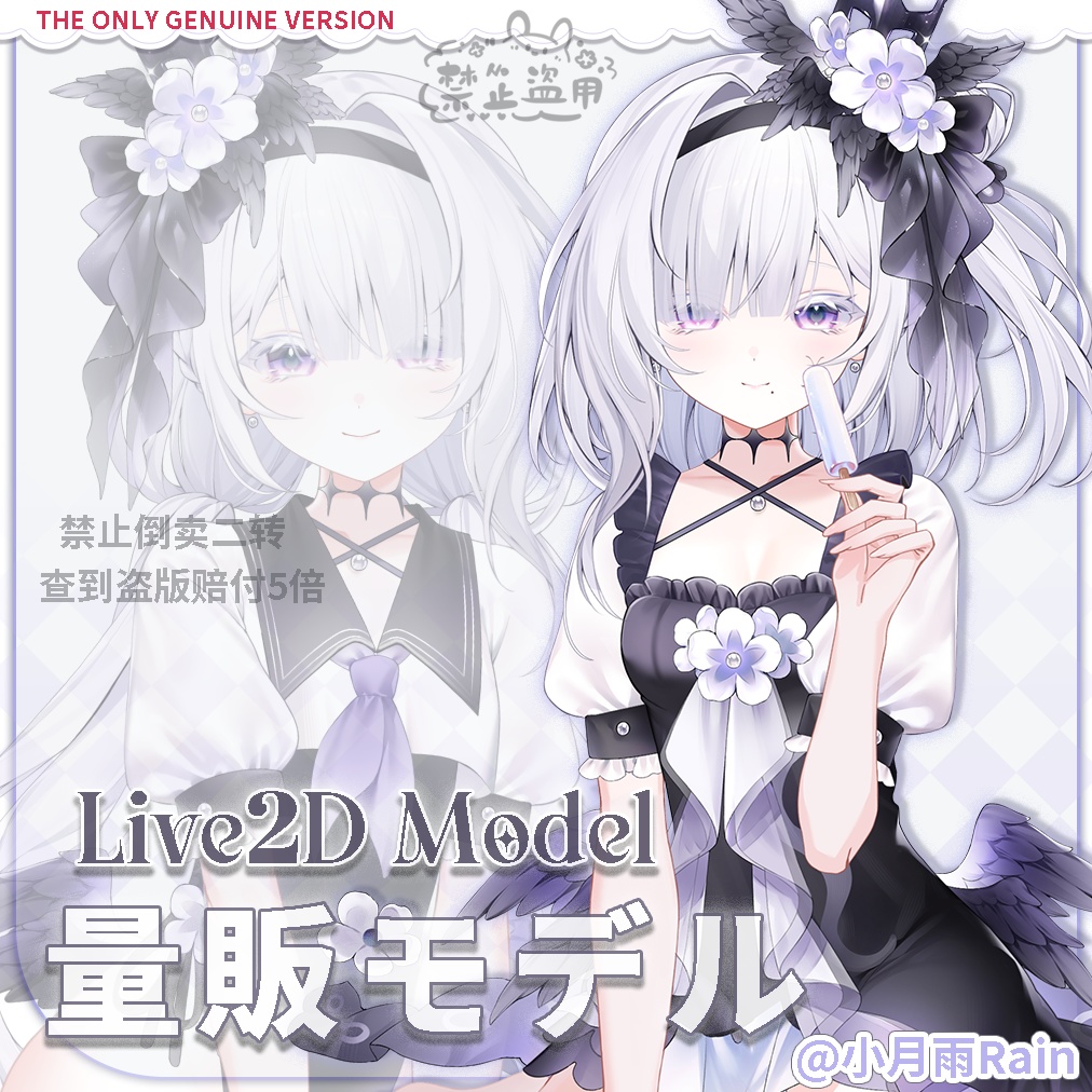 【Live2d Model】Crow feather【vts】