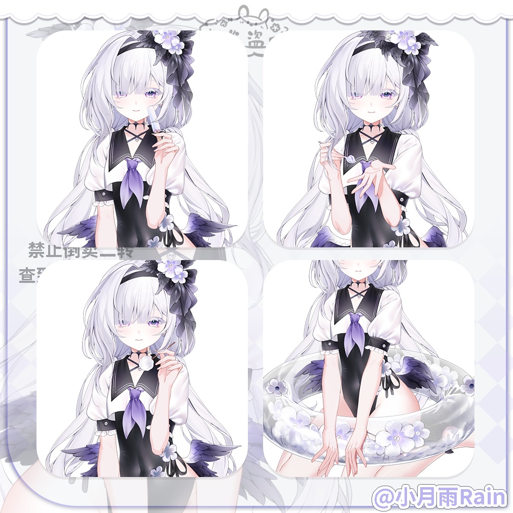 【Live2d Model】Crow feather【vts】